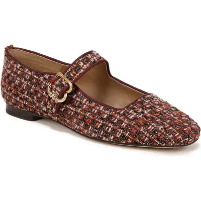 Sam Edelman Michaela Mary Jane Flat In Brown