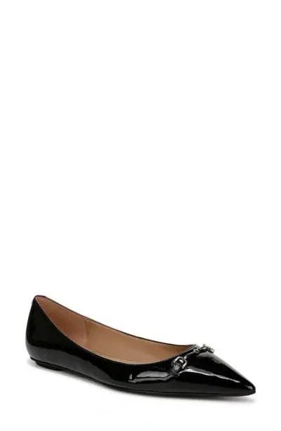 Sam Edelman Nori Pointed Toe Flat In Black