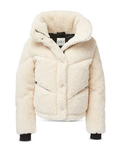 Sam Girls' Sherpa Athlete Down Jacket - Big Kid In Almond