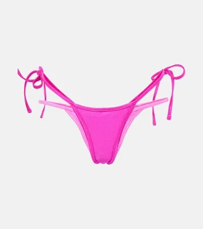 Same Double Layer Bikini Bottoms In Pink