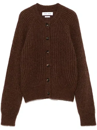 Samsã¸e Samsã¸e Samsøe Samsøe Salayla Cardigan Clothing In Brown