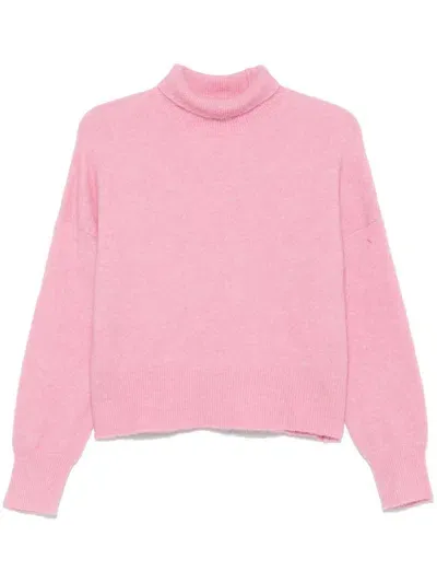 Samsoe & Samsoe Nola T-n Sweater In Pink