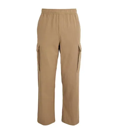 Samsoe & Samsoe Relaxed Cargo Trousers In Beige