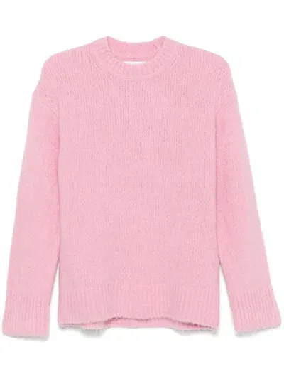 Samsoe & Samsoe Sajoan Sweater In Pink