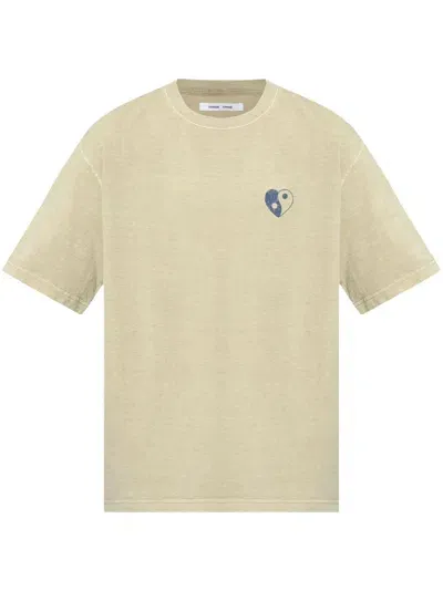 Samsoe & Samsoe Sapoetry T-shirt In Neutrals