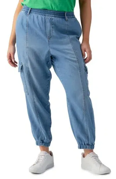 Sanctuary Relaxed Rebel Cargo Pants In Blue