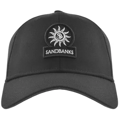 Sandbanks Badge Logo Baseball Cap Black