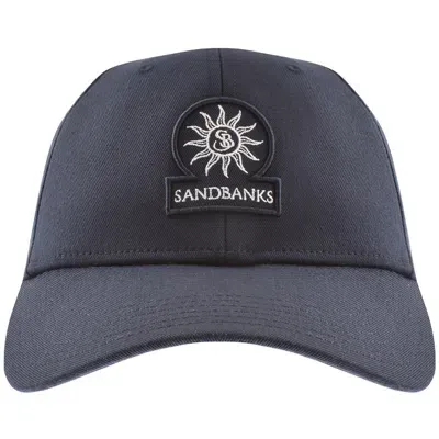 Sandbanks Badge Logo Baseball Cap Navy