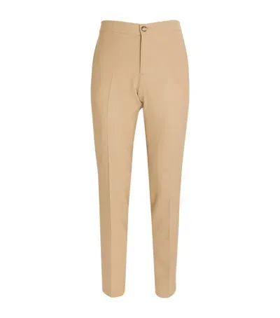 Sandro Jersey Sweatpants In Neutral