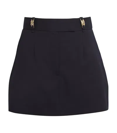 Sandro Mini Skirt In Blue