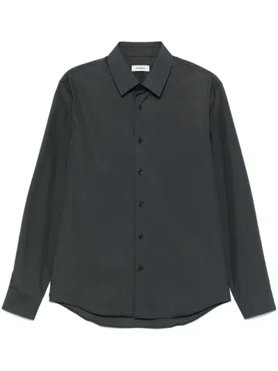 Sandro Poplin Shirt In Black