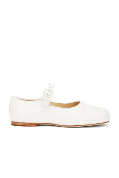 Sandy Liang Mary Jane Pointe In Optic White