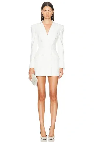 Sans Faff Amberly Blazer Dress In White