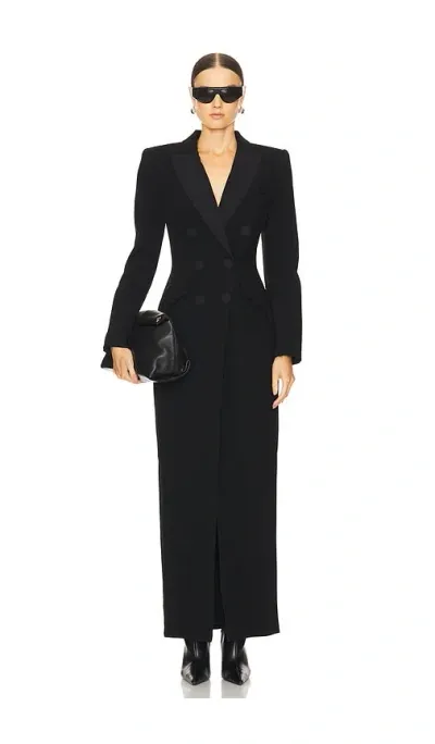 Sans Faff Amberly Evening Blazer In Black