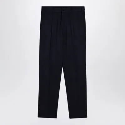 Santaniello Blend Trousers In Blue