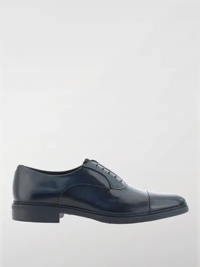 Santoni Brogue Shoes  Men Color Black In Schwarz