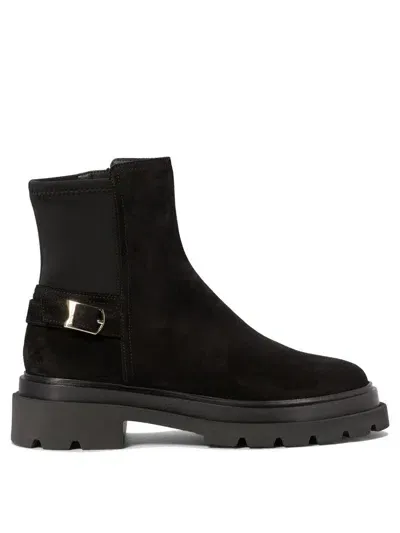 Santoni Erin Ankle Boots Black