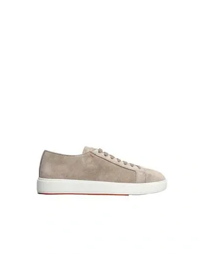 Santoni Cleanic 2 Lace In Beige