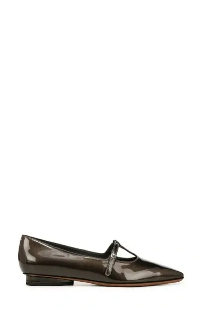 Sarto By Franco Sarto Carmela Square Toe Mary Jane Flat In Grey