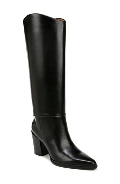 Sarto By Franco Sarto Jasmine Block Heel Boot In Black