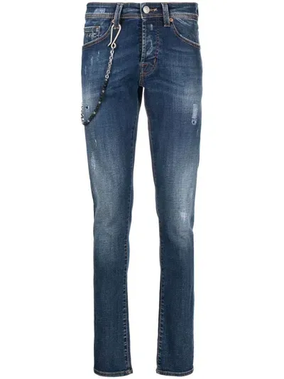 Sartoria Tramarossa Confort Slim Jeans In Blue