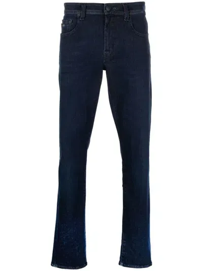 Sartoria Tramarossa High-rise Slim-fit Jeans In Blue