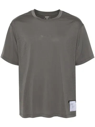 Satisfy Aura Lite Tm T Shirt In Gray