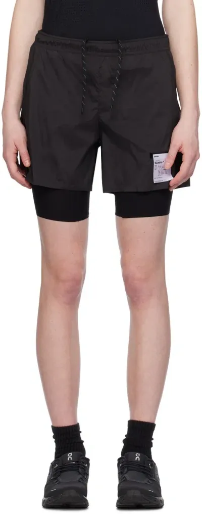 Satisfy Black 5 Shorts