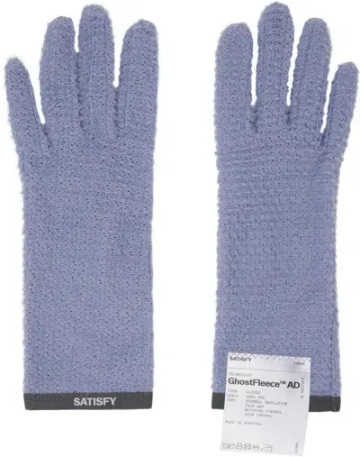 Satisfy Blue Ghostfleece™ Ad Gloves In Stone