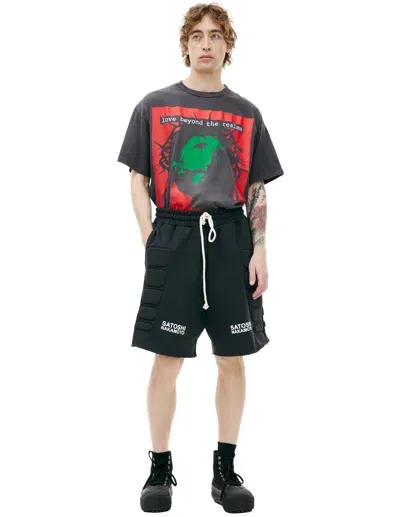 Satoshi Nakamoto Black Moto Shorts