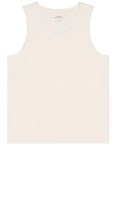 Saturdays Surf Nyc Cotton Rib Tank In Ivory