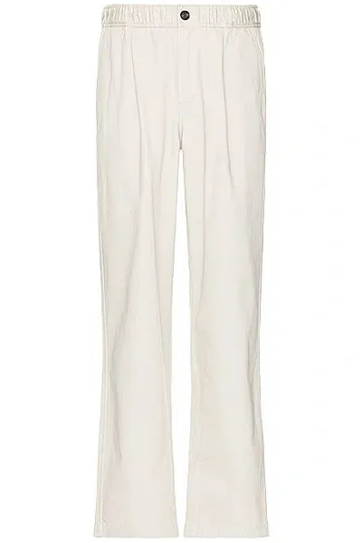 Saturdays Surf Nyc George Lightweight Cotton Trouser In Pumice Stone