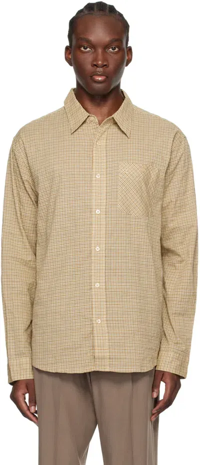 Saturdays Surf Nyc Green Luis Shirt In Cress Green