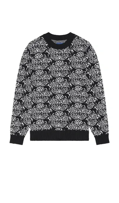 Saturdays Surf Nyc Greg Tapestry Sweater In Black