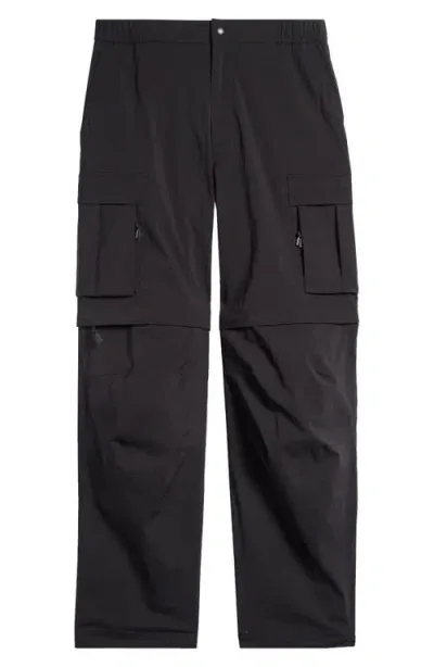 Saturdays Surf Nyc Saturdays Nyc Tota Convertible Cargo Pants In Black