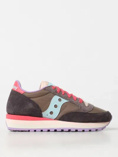 Saucony Sneakers  Woman Color Brown In Braun