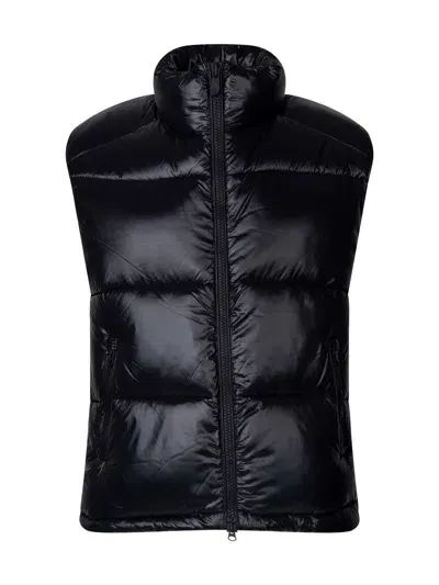 Save The Duck Ailantus Hooded Padded Vest In Black