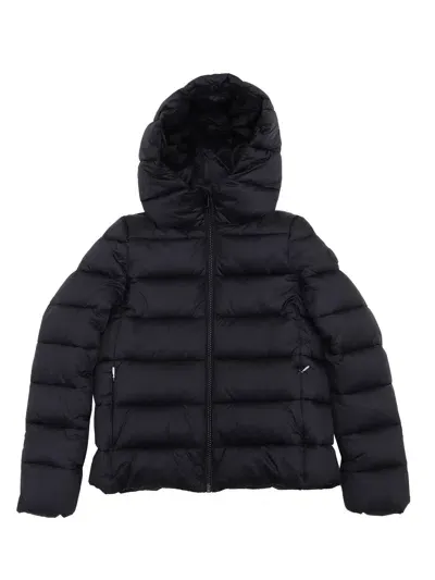 Save The Duck Kids' Bibi Hooded Jacket In Black