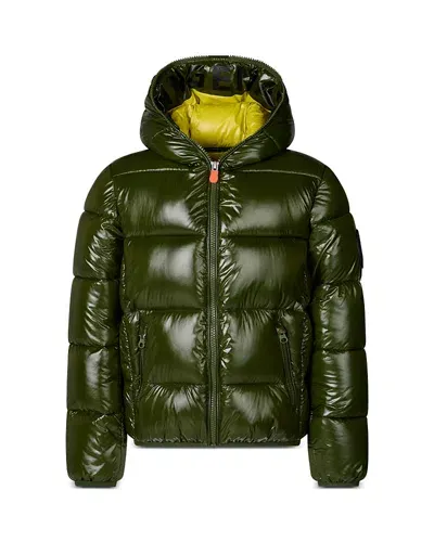 Save The Duck Boys' Artie Jacket - Little Kid, Big Kid In Pine Green