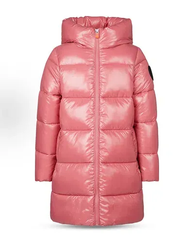 Save The Duck Girls' Millie Jacket - Little Kid, Big Kid In Bloom Pink