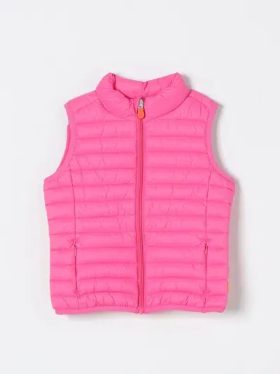 Save The Duck Jacket  Kids Color Pink