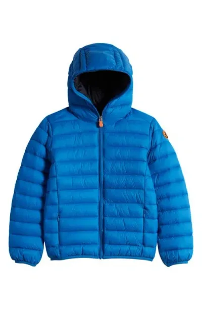 Save The Duck Kids Eclipse Blue Gillo Puffer Jacket