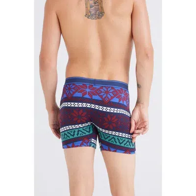 Saxx Daytripper Boxer Briefs In Techno Snow-multi