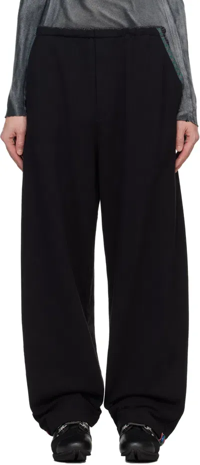 Sc103 Ssense Exclusive Black Leap Sweatpants In Comet