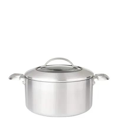 Scanpan Ctx Dutch Oven With Lid In Metallic