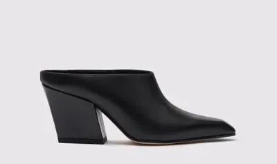 Scarosso Holly Black - Woman Mules Black In Black - Calf