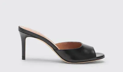 Scarosso Lohan Black - Woman High Heels Black In Black - Calf