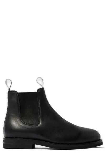 Scarosso William Iii Chelsea-boots In Black - Calf