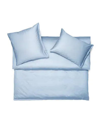 Schlossberg Noblesse King Fitted Sheet In Blue