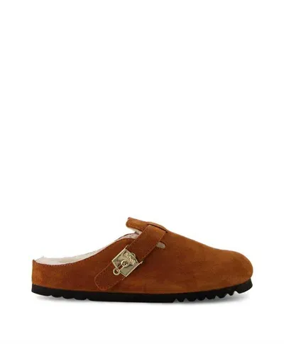 Scholl Grace Shoes In 1175 Cognac